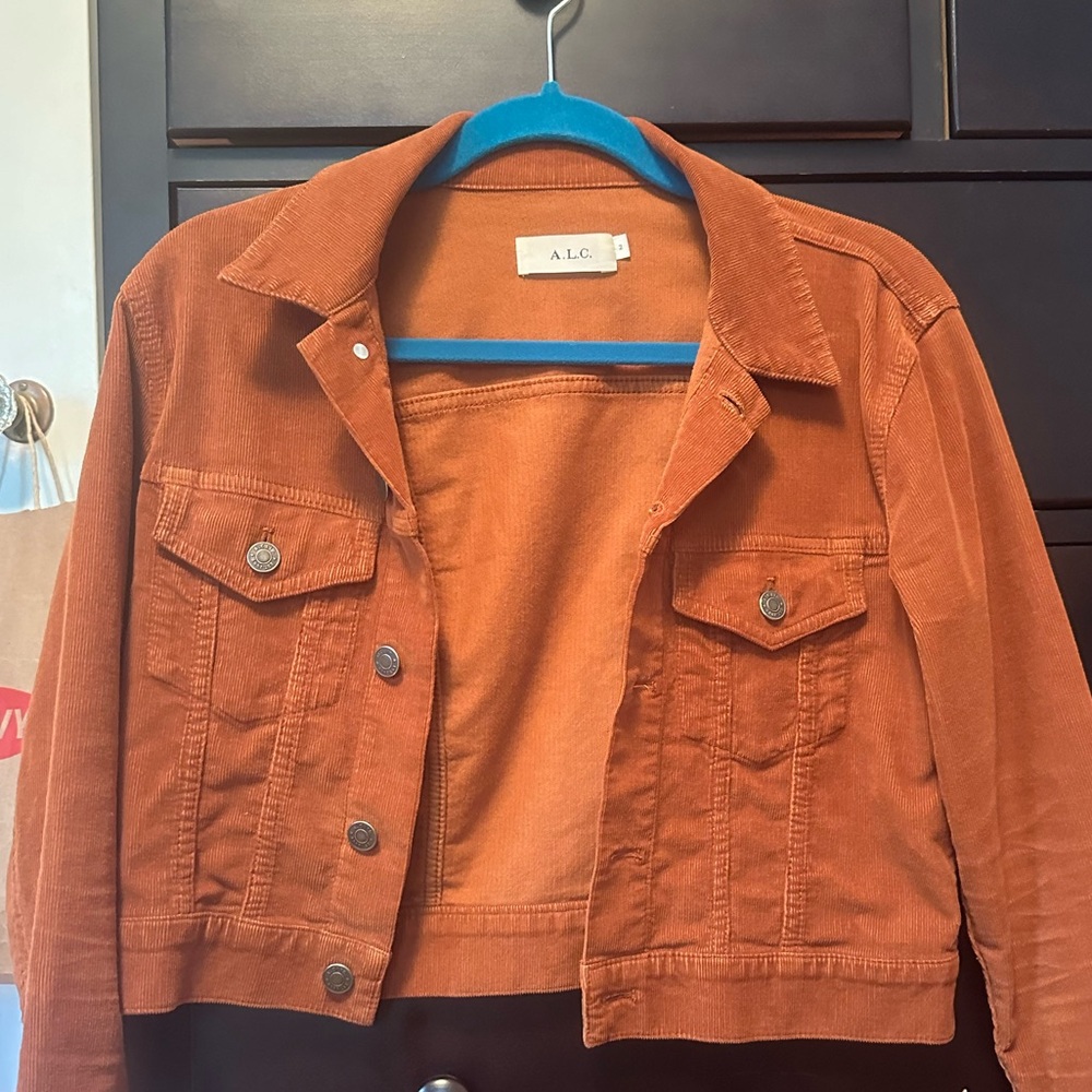 A.L.C cropped corduroy jacket